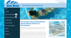 Desktop Screenshot of bluewavepoolspa.com